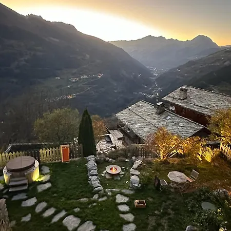 Authentique Avec Jacuzzi Proche De Val D'isere בקתה סנט-פואה-טארונטז